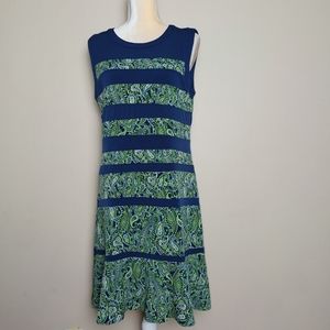 Michael Kors  sleeveless green dress size large